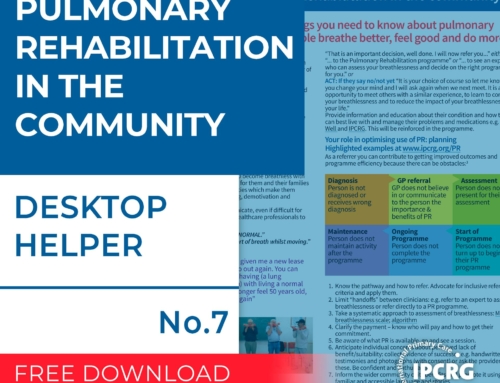 Pulmonary Rehabilitation Desktop Helper
